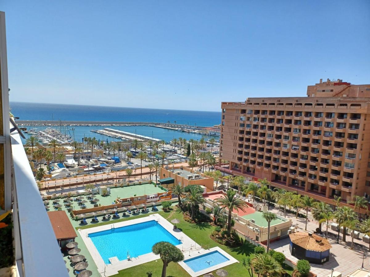 Apartamento Primera línea de playa y vista al mar en Pyr Fuengirola Estudio Exterior foto